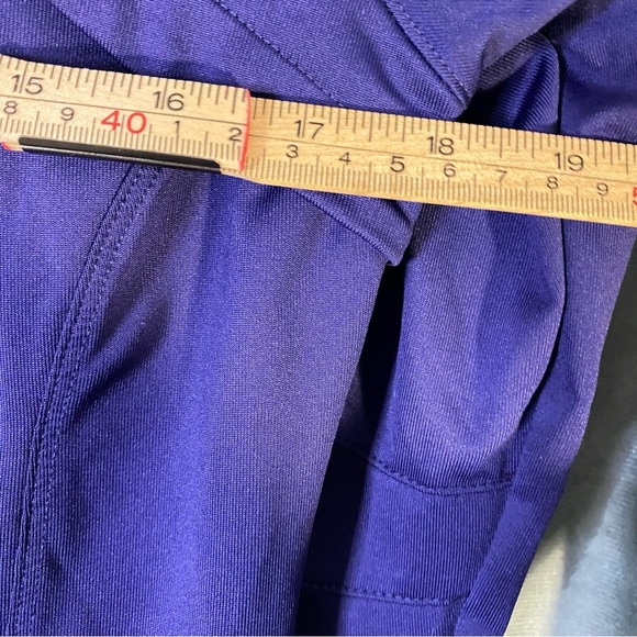 Champion Athletic Track Jacket Purple Vented Sweater Size L Sports Activewear - Picture 7 of 8